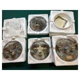 Faces of the wild collectible plates