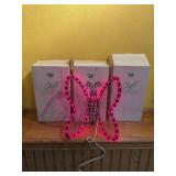 Avon gift collection light up butterflies three