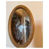 Etched ducks Unlimited mirror