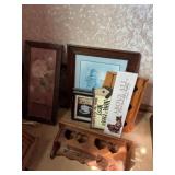 Wall decor, shelves and misc