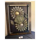 Metal wall decor