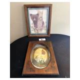 MCM framed wildlife prints