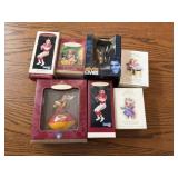 Hallmark ornaments, Kansas City Chiefs, Elvis,
