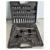 Craftsman socket set, metric, standard, deep,
