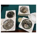 Faces of the wild collectible plates