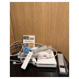 Nintendo Wii gaming system, and accessories