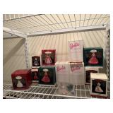 Barbie hallmark ornaments and collectibles