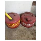 Metal gas cans
