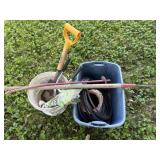 Shovel weed tool and miscellaneous