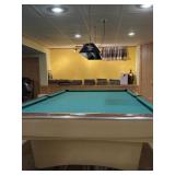 Brunswick pool table and accessories