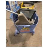 Mop bucket,, dust mop