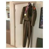 Military dress uniform pants size 34 jacket size