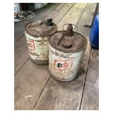 FS advertising gas cans