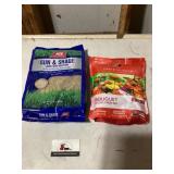 New old stock, lawn seed and flower mix