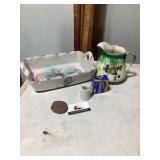 Stone ware crock casserole dish