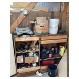 Contents of cabinet bring boxes