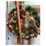 Lighted wreath