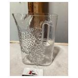 Glass water, pitcher
