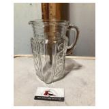 Glass water, pitcher