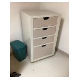 Rolling drawers approximately 22 x 23 x 39 tall
