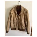 Old flight were genuine, leather jacket, size 44
