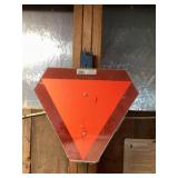 Slow moving sign