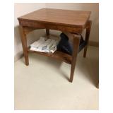 Rotating table approximately 21 x 24 x 23 1/2 tall