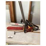 Oregon chainsaw has smooth compression