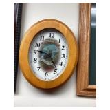 John Deere oval clock