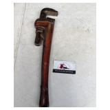 Rigid 18 inch pipe wrench