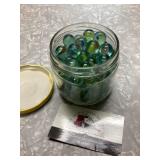 Jar of marbles