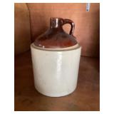 Stoneware crock jug