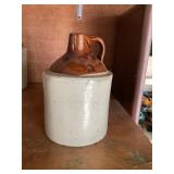 Stoneware crock jug