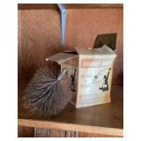 Chimney sweep brush
