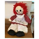 Raggedy Ann approximately 36 inches tall