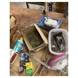 Dehumidifier, humidistat,  screws, and