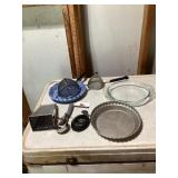 Pyrex pie dish and miscellaneous