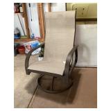 Swivel rocker lawn chair