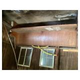 Oak pew 92 1/4 long