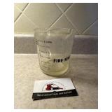 Fire King glass measuring cup