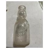 Silver seal, metal, gold glass cream jar