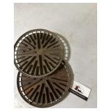 Cast iron heat diffusers