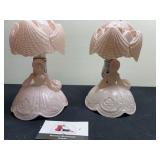 Two Pink Lamps