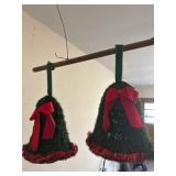 Vintage handing Christmas garland bells