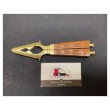 Ornate nut  cracker - Brass