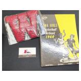 Iowa girls basketball yearbook and letter