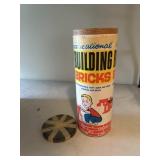Vintage building bricks