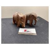 Wood  elephnts