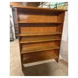 Wooden book shelf