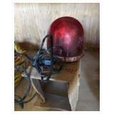 Vintage Red fire ball light